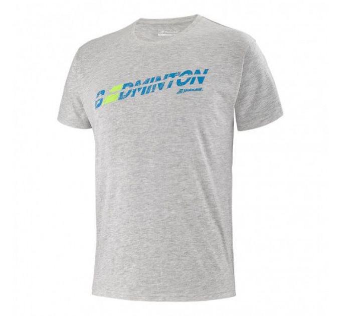 Футболка для тенісу чоловіча Babolat EXERCISE MESSAGE TEE MEN 4MS21445/3002 ✔