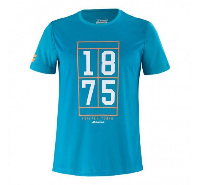 Футболка для тенісу чоловіча Babolat EXERCISE GRAPHIC TEE MEN 4MTB017/4080 ✔