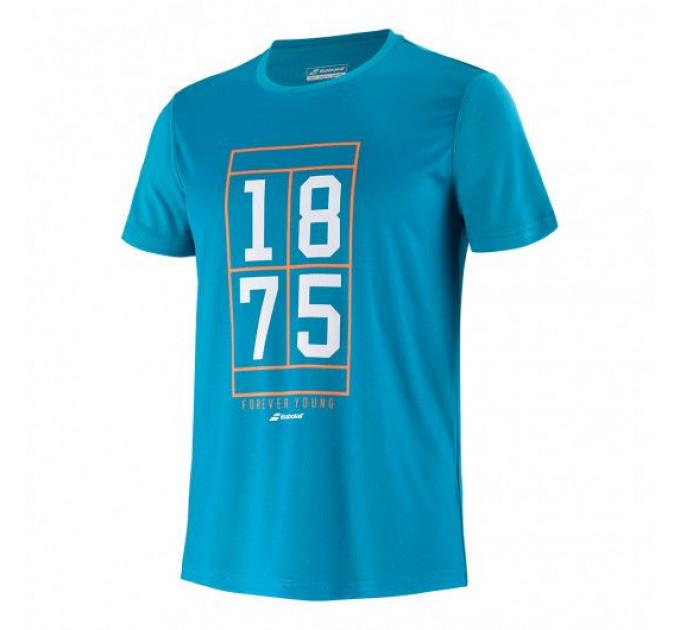 Футболка для тенісу чоловіча Babolat EXERCISE GRAPHIC TEE MEN 4MTB017/4080 ✔