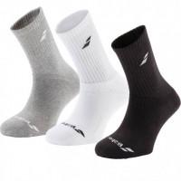 Носки спортивные детские Babolat 3 PAIRS PACK JUNIOR (Упаковка,3 пары) 5JS17371/249 ✔