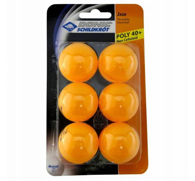 Мячи Donic Jade Ball 40+ 6 шт orange - 618378 ✅