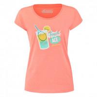 Футболка для тенісу жіноча Babolat EXERCISE MESSAGE TEE WOMEN 4WS23445/5006 ✔
