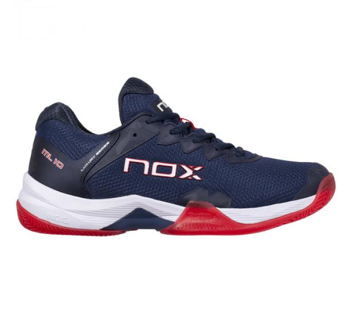 Кроссовки Nox ML10 HEXA сине-красные