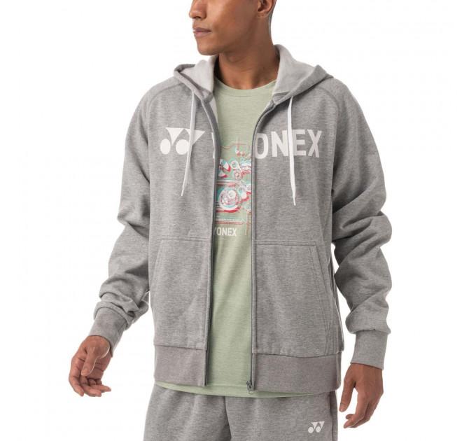 Кофта Yonex YM0016 Full Zip Hoodie Gray ✅