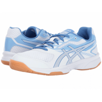 Кроссовки волейбольные женские Asics Upcourt 2 white/blue - B755Y-0140