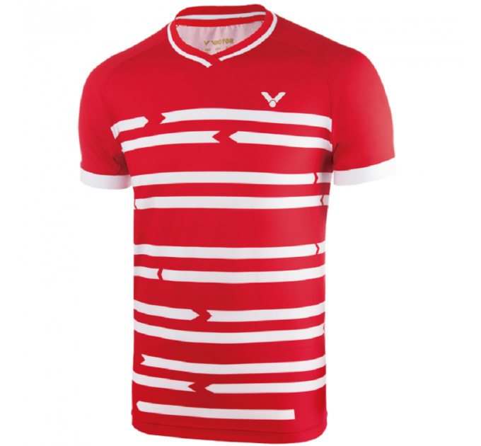 Футболка мужская VICTOR Shirt Denmark Unisex red