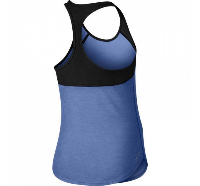 Майка Nike Slam tank blue/black ✅