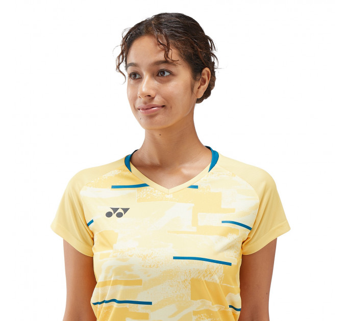Футболка Жіноча Yonex YW0034 Crew Neck Soft Yellow ✅