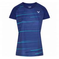 Футболка женская VICTOR T-Shirt Women T-34100 B Синяя