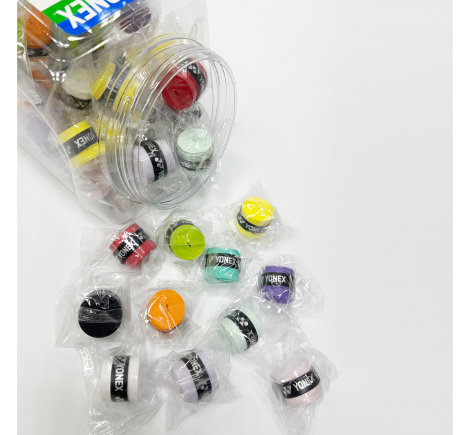 Намотки Yonex AC102-60 Super Grap Overgrip Bucket Pack (60 шт.) ✅