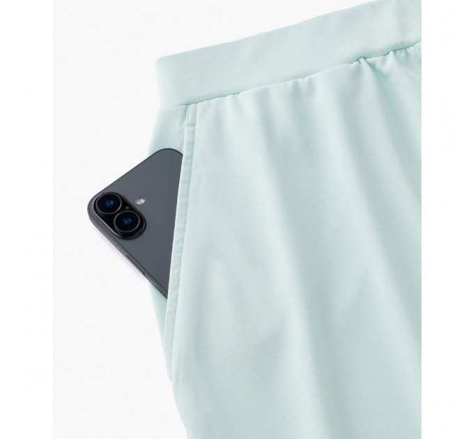 15238 Unisex Knit Shorts Ice Blue ✅