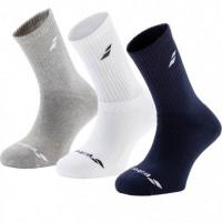Носки спортивные Babolat 3 PAIRS PACK SOCKS (Упаковка,3 пары) 5US17371/249/M ✔