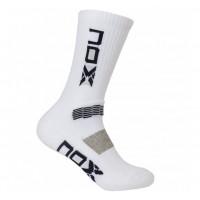 Носки мужские Nox MC Blanco Logo Vertical Azúl Белые с черным Носки мужские Nox MC Blanco Logo Vertical Azúl Белые с черным