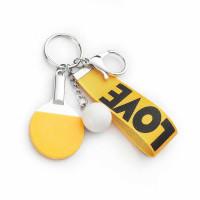 Брелок настольный теннис (металл)